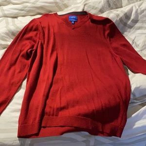 Red v-next sweater Apt9